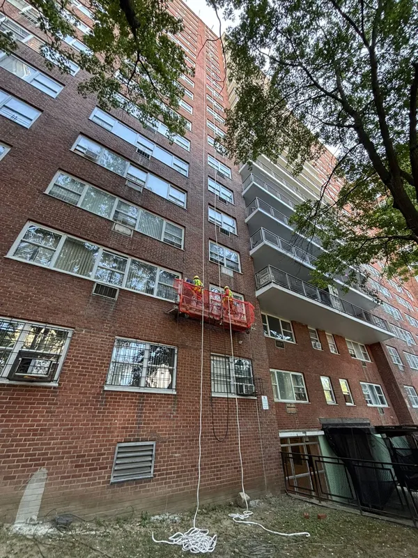 High-rise exterior restoration project in the Bronx by Doon Construction